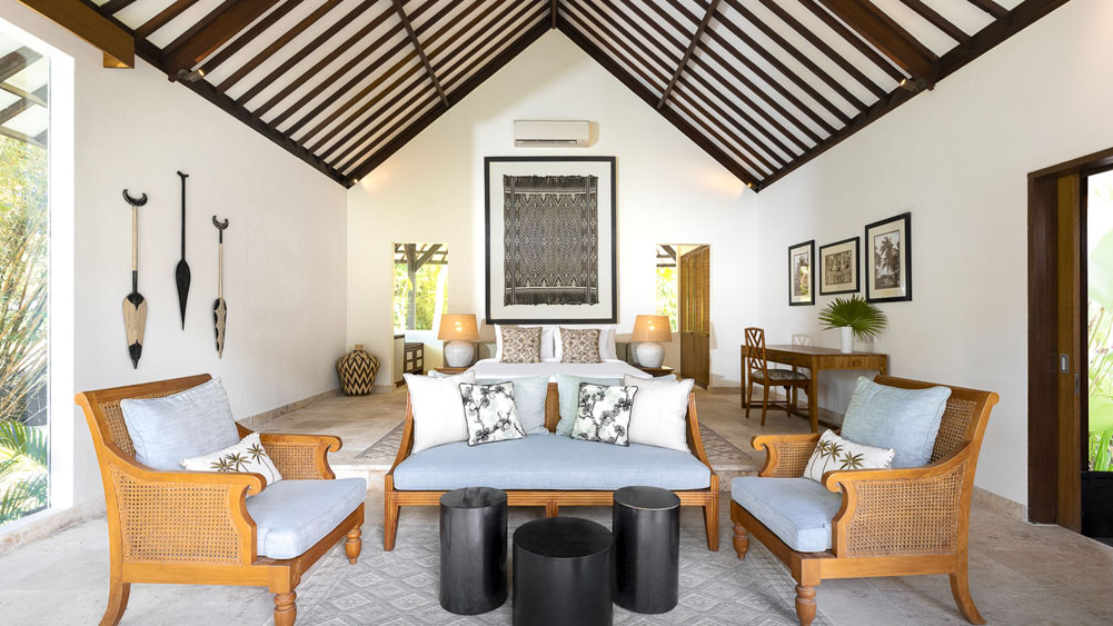 Villa Simona Oasis - Bedroom sitting area